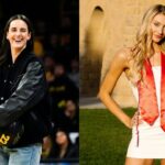 Caitlin Clark (L) and Cameron Brink (R)