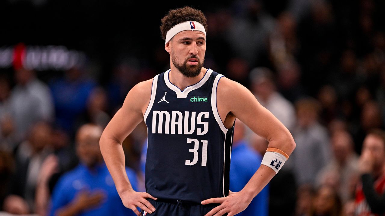 Klay Thompson NBA: Golden State Warriors at Dallas Mavericks