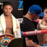 Shakur Stevenson (L), Vergil Ortiz Jr. (R)