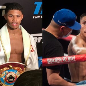 Shakur Stevenson (L), Vergil Ortiz Jr. (R)