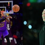 LeBron James (L), Bill Walton (R)