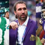 Aaron Rodgers, Jared Allen, Brett Favre