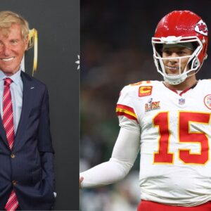 Lee Steinberg and Patrick Mahomes