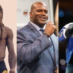 Lil Wayne (L), Shaquille O'Neal (C), and Kendrick Lamar (R)