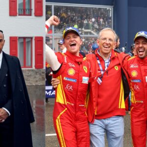 Lewis Hamilton (L) and Ferrari's Hypercar Driver Lineup (R)