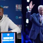 Draymond Green(L) and Oscar Robertson(R)