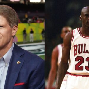 Clark Hunt and Michael Jordan