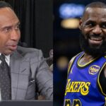 Stephen A. Smith (L) and LeBron James (R)