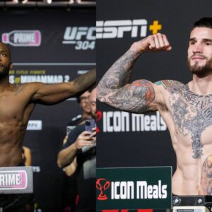 Leon Edwards (L), Sean Brady (R)