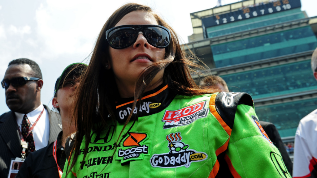 May 30, 2010; Indianapolis, IN, USA; IndyCar Series driver Danica Patrick (7) prior to the Indianapolis 500 at the Indianapolis Motor Speedway. Mandatory Credit: Mark J. Rebilas-Imagn Images