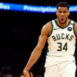 Giannis Antetokuonmpo NBA: Milwaukee Bucks at Phoenix Suns