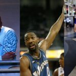 Michael Jordan (L), Gilbert Arenas (C), Skip Bayless (R)