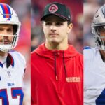 Josh Allen, Brock Purdy, and Dak Prescott