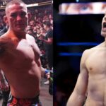 Dustin Poirier (L), Paddy Pimblett (R)