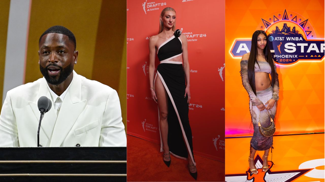 Dwyane Wade Claimed Cameron Brink And Angel Reese Outshone The Rest With Their Tunnel Walk Fashion Statements