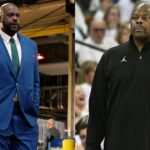 Shaquille O'Neal and Patrick Ewing