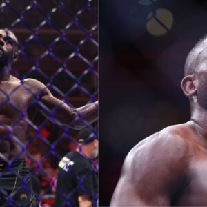 Aljamain Sterling (L), Manel Kape (R)