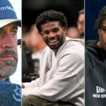 Aaron Rodgers, Shedeur Sanders and Cam Ward