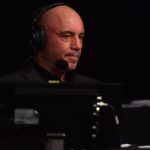 UFC commentator Joe Rogan in attendance before UFC 249 at VyStar Veterans Memorial Arena.