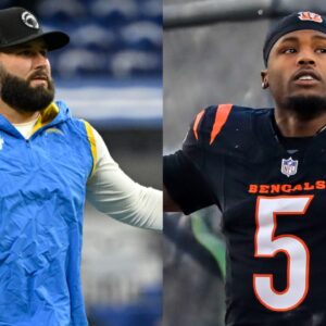 Chase Daniel, Tee Higgins tag