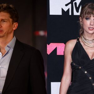 James Vowles (L) and Taylor Swift (R)
