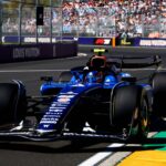 Carlos Sainz of Spain drives the Atlassian Williams Racing FW47 during first practice in the 2025 Australian Grand Prix at Albert Park in Melbourne