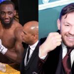 Terence Crawford (L), Conor McGregor (R)