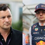 Will Buxton (L) and Max Verstappen (R)