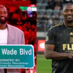 Dwyane Wade(L) and Metta World Peace(R)