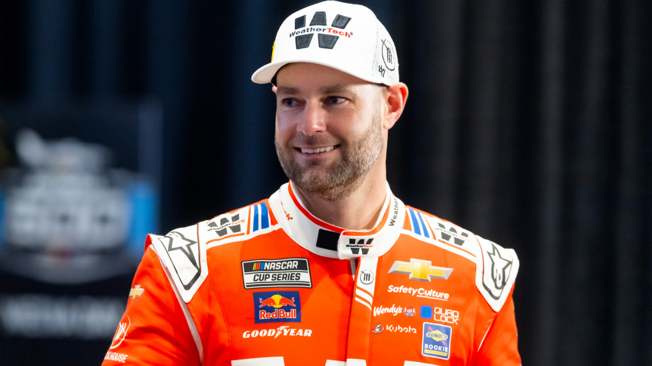 NASCAR Cup Series driver Shane Van Gisbergen during Daytona 500 media day at Daytona International Speedway.