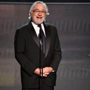 Robert De Niro accepts the SAG Life Achievement Award during the 26th Annual Screen Actors Guild Awards at the Shrine Auditorium.