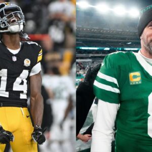 George Pickens, Aaron Rodgers