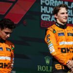 4 Lando Norris (GBR, McLaren Formula 1 Team), 81 Oscar Piastri (AUS, McLaren Formula 1 Team), F1 Grand Prix of Hungary at Hungaroring on July 21, 2024 in Budapest, Hungary