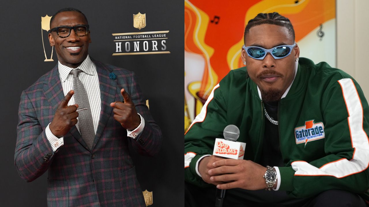 Shannon Sharpe and Justin Jefferson