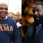 Charles Barkley(L) and Kendrick Perkins(R)