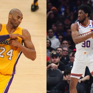 Kobe Bryant (L) and Thaddeus Young (R)