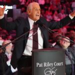 Pat Riley NBA: Orlando Magic at Miami Heat