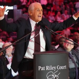 Pat Riley NBA: Orlando Magic at Miami Heat