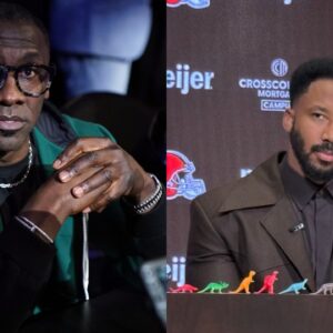 Shannon Sharpe and Myles Garrett