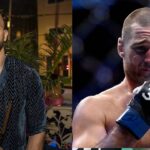 Andrew Tate (L), Sean Strickland (R)