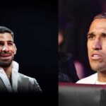 Ilia Topuria (L), Charles Oliveira (R)