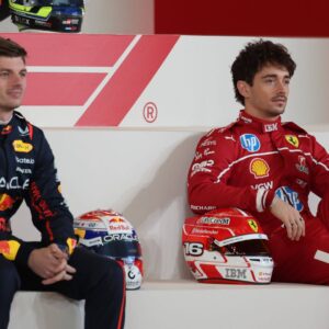 Max Verstappen Oracle Red Bull Racing, 01 , Charles Leclerc Scuderia Ferrari HP, 16 , BAH, Bahrain Preseason Testing, Formula 1 World Championship, 28 02 2025