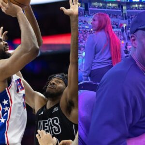 Joel Embiid and Gilbert Arenas