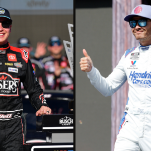 Christopher Bell and Kyle Larson