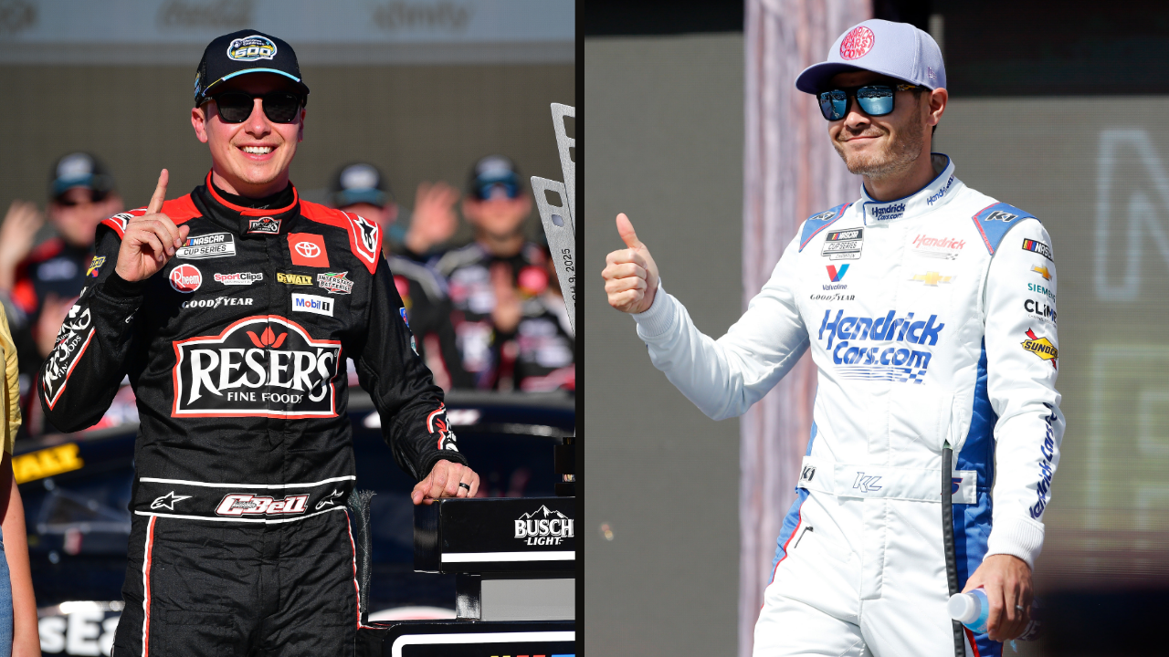 Christopher Bell and Kyle Larson