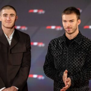 F175 Live - The Red Carpet O2 ARENA LONDON, UNITED KINGDOM - FEBRUARY 18: Jack Doohan and Pierre Gasly, arriving on the red carpet for the F175 Live event Tuesday February 18, 2025 in London, United Kingdom