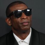 Deion Sanders on the red carpet before Super Bowl LIX NFL Honors at Saenger Theatre.