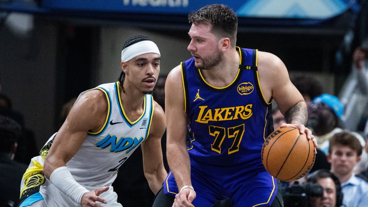 Luka Doncic NBA: Los Angeles Lakers at Indiana Pacers