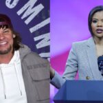 Theo Von (L), Candace Owens (R)