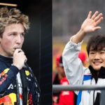 Liam Lawson(L), Yuki Tsunoda(R)